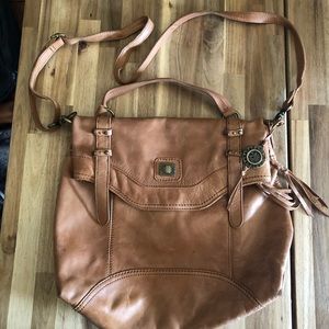 The Sak Tan Leather Handbag